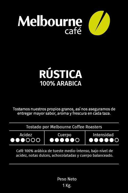 RÚSTICA 100% ARABICA 1 KILO